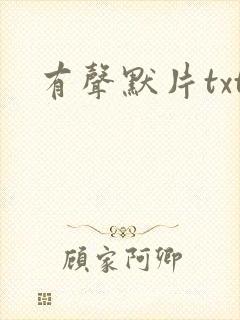 有声默片txt