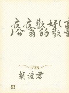 夜夜欢好(高h)公翁的欢爱