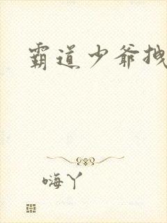 霸道少爷拽上我