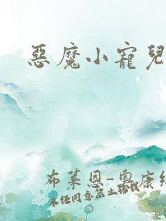 恶魔小宠儿