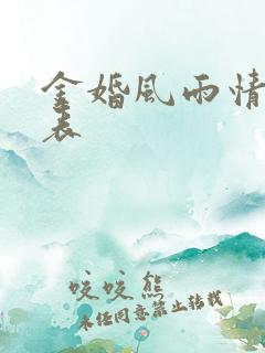 金婚风雨情演员表