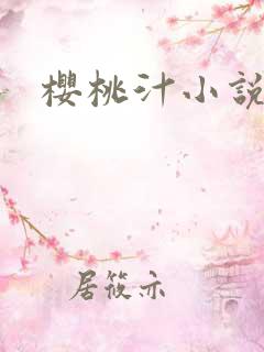 樱桃汁小说