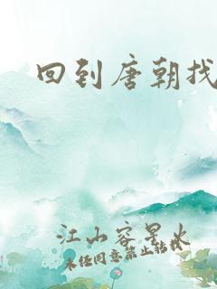 回到唐朝找工作