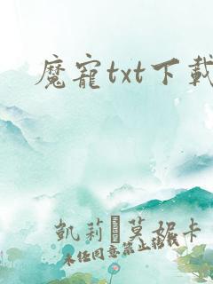 魔宠txt下载