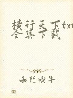 横行天下txt全集下载