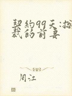 契约99天:总裁的前妻