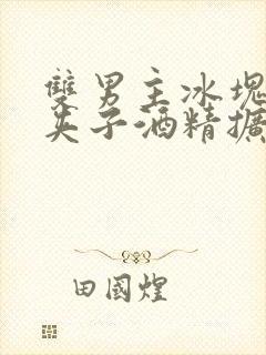 双男主冰块棉签夹子酒精扩张器