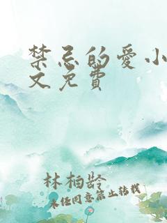 禁忌的爱小说全文免费