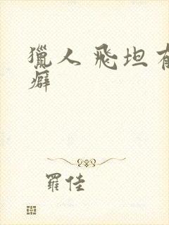 猎人 飞坦有洁癖