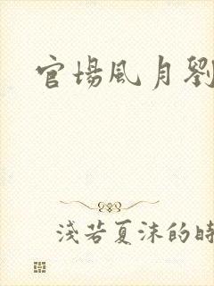 官场风月刘明强