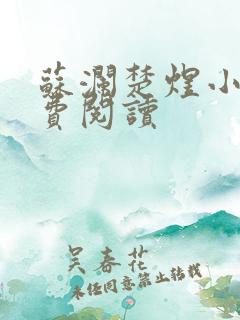 苏澜楚煜小说免费阅读