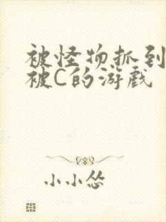 被怪物抓到就会被C的游戏