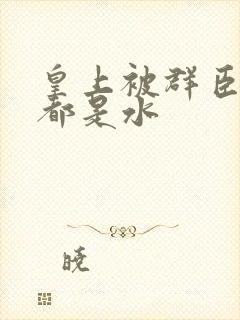 皇上被群臣干的都是水