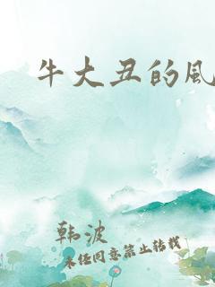 牛大丑的风流记