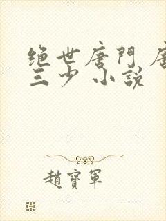 绝世唐门 唐家三少 小说