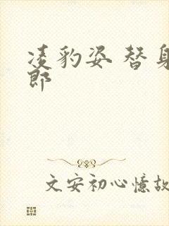 凌豹姿 替身情郎