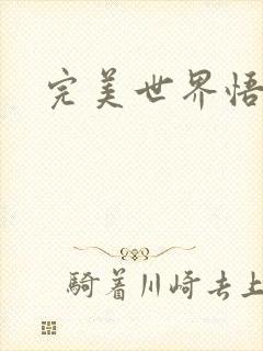 完美世界悟性石