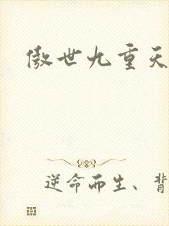 傲世九重天起点