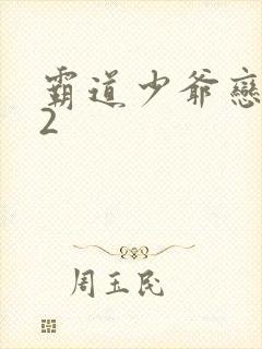 霸道少爷恋上我2