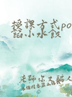 授课方式po肉馅小水饺