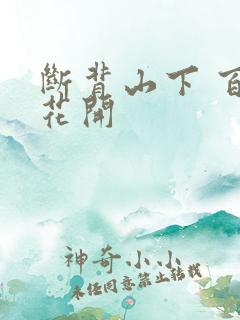 断背山下 百合花开