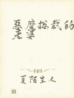 恶魔总裁的宝贝老婆