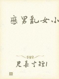 恋男乱女小说