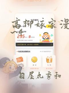 高柳嫁家漫画1~4