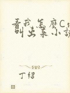 看我怎么C你的 叫出来小说