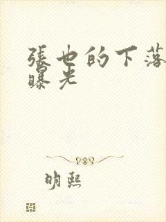 张也的下落终于曝光