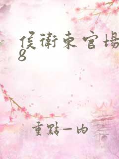 侯卫东官场笔记8