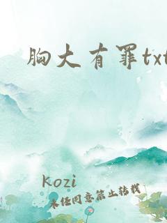 胸大有罪txt