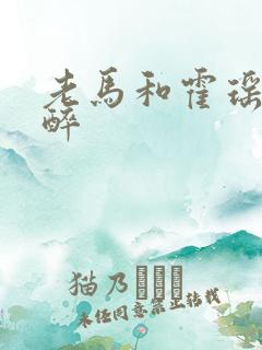 老马和霍瑶瑶喝醉