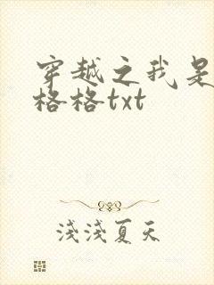 穿越之我是还珠格格txt