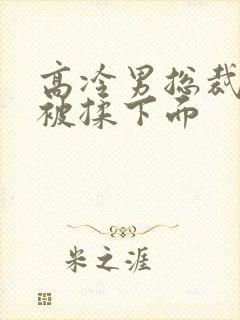 高冷男总裁憋尿被揉下面