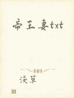 帝王妻txt