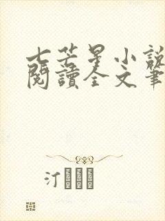 七芒星小说免费阅读全文笔趣阁