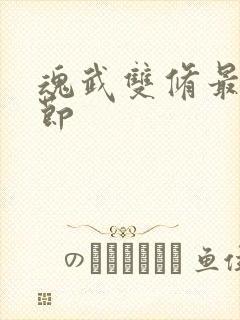 魂武双修最新章节