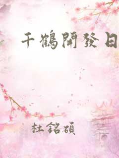 千鹤开发日记