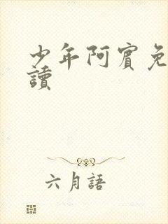 少年阿宾免费阅读