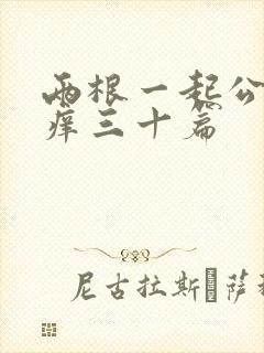 两根一起公憩止痒三十篇