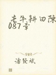 老牛耕田陈雪1087章