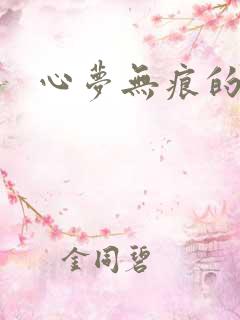 心梦无痕的小说