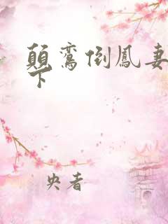 颠鸾倒凤妻上夫下