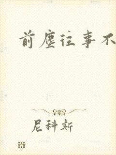 前尘往事不可追