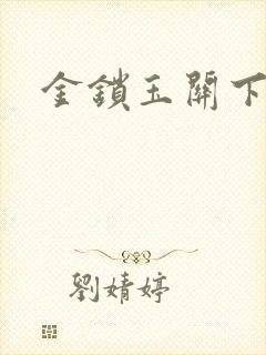 金锁玉关下载
