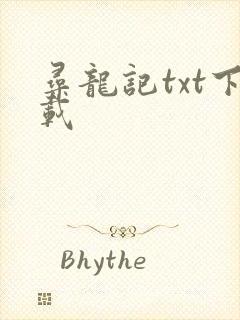 寻龙记txt下载