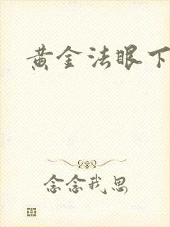 黄金法眼下载
