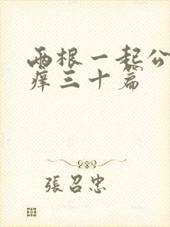 两根一起公憩止痒三十篇