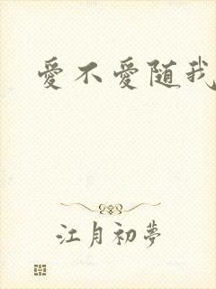 爱不爱随我